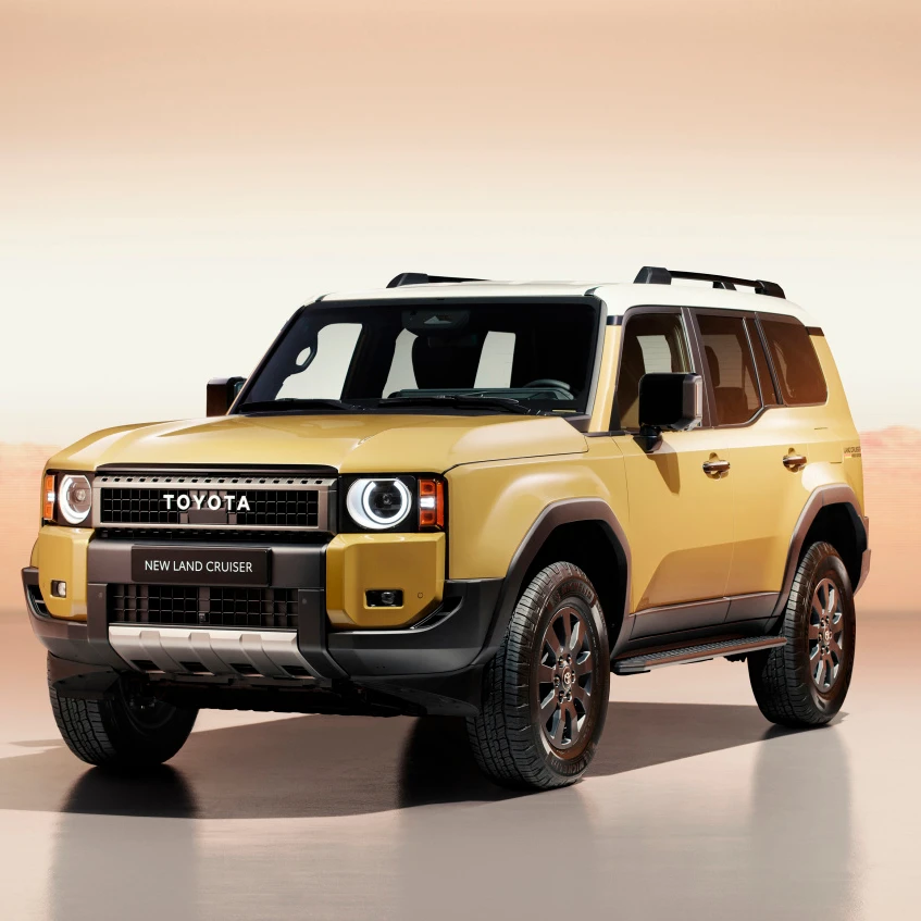 New 2024 Model Toyota Prado Land Cruiser Hybrid Car with 5-Door 2.4T Gxr Used Toyota Cars For Sale