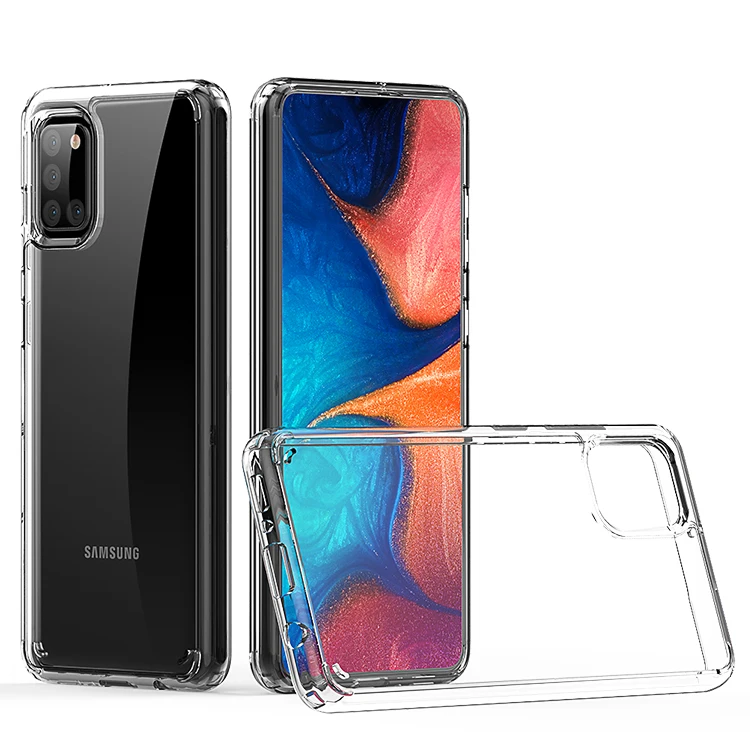 Чехол-накладка для мобильного телефона Samsung Galaxy M12 прозрачный акриловый чехол