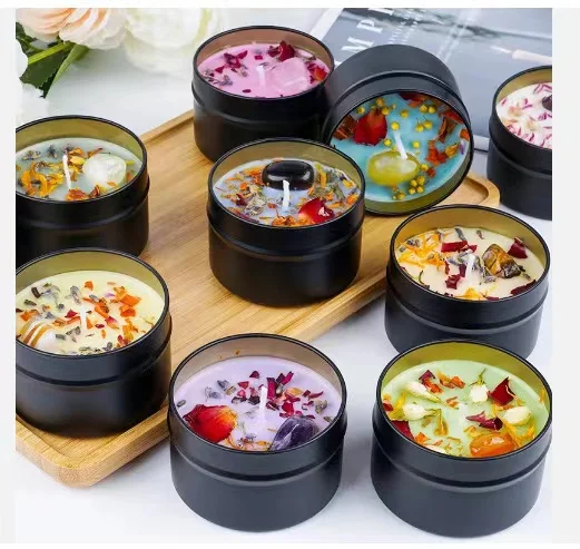 Hot Selling Luxury Soy Wax Scented Spiritual Healing Yoga Energy Candles