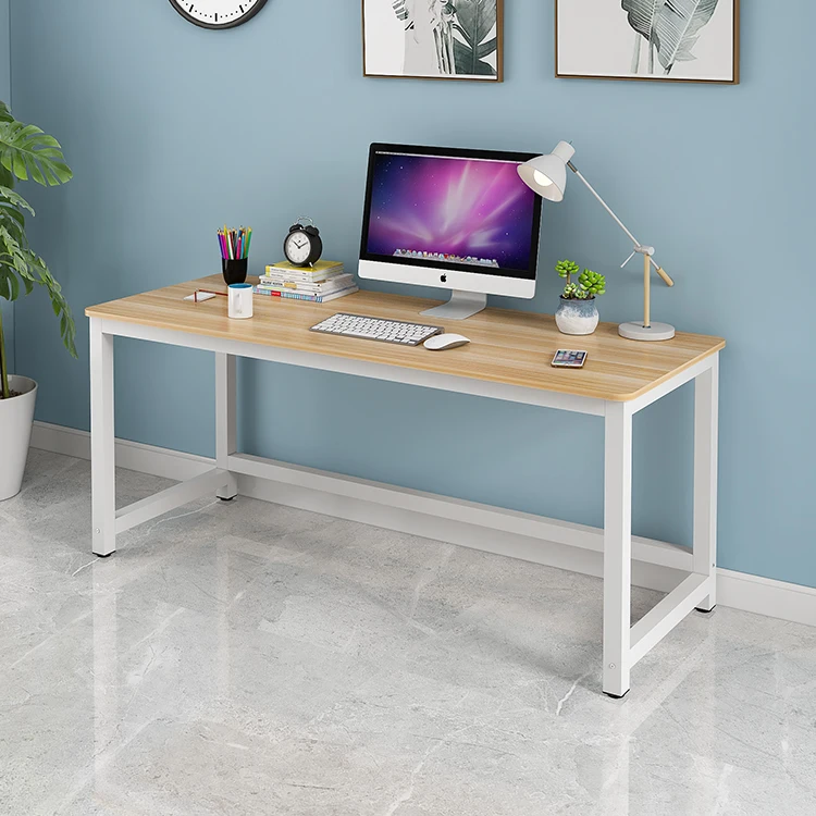  cheap staff computer table modern industrial white home office