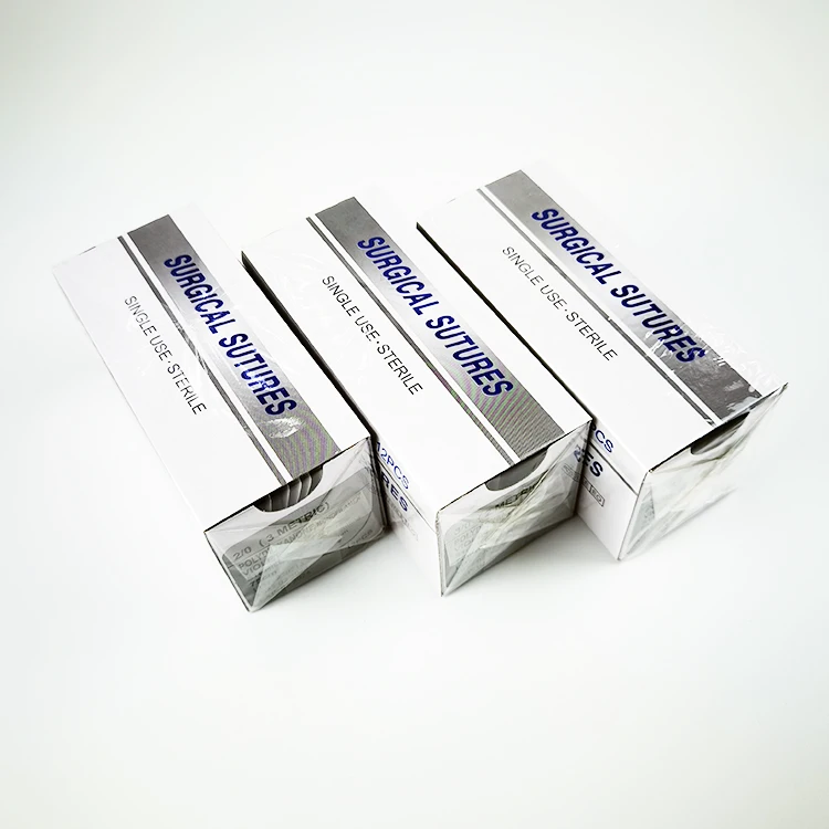 high quality Cheap and High Quality Suture Needle Sizes Sutures Multiple Size Absorbable Medical with Great Price