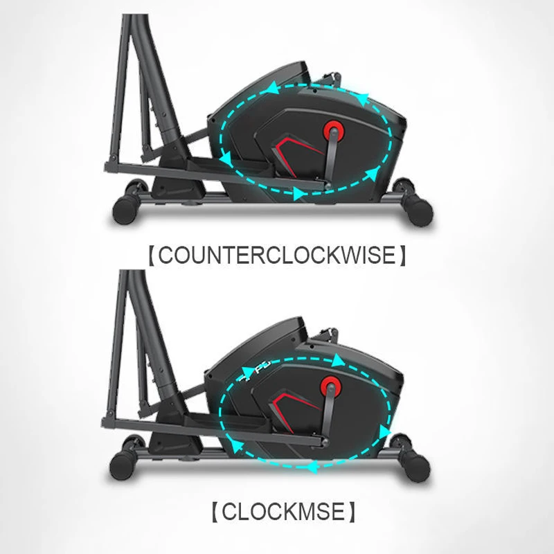 OEM/ODM Home Fitness Equipment Commercial Indoor Silent Magnetic Adjustable Resistance Elliptical Walking Machine