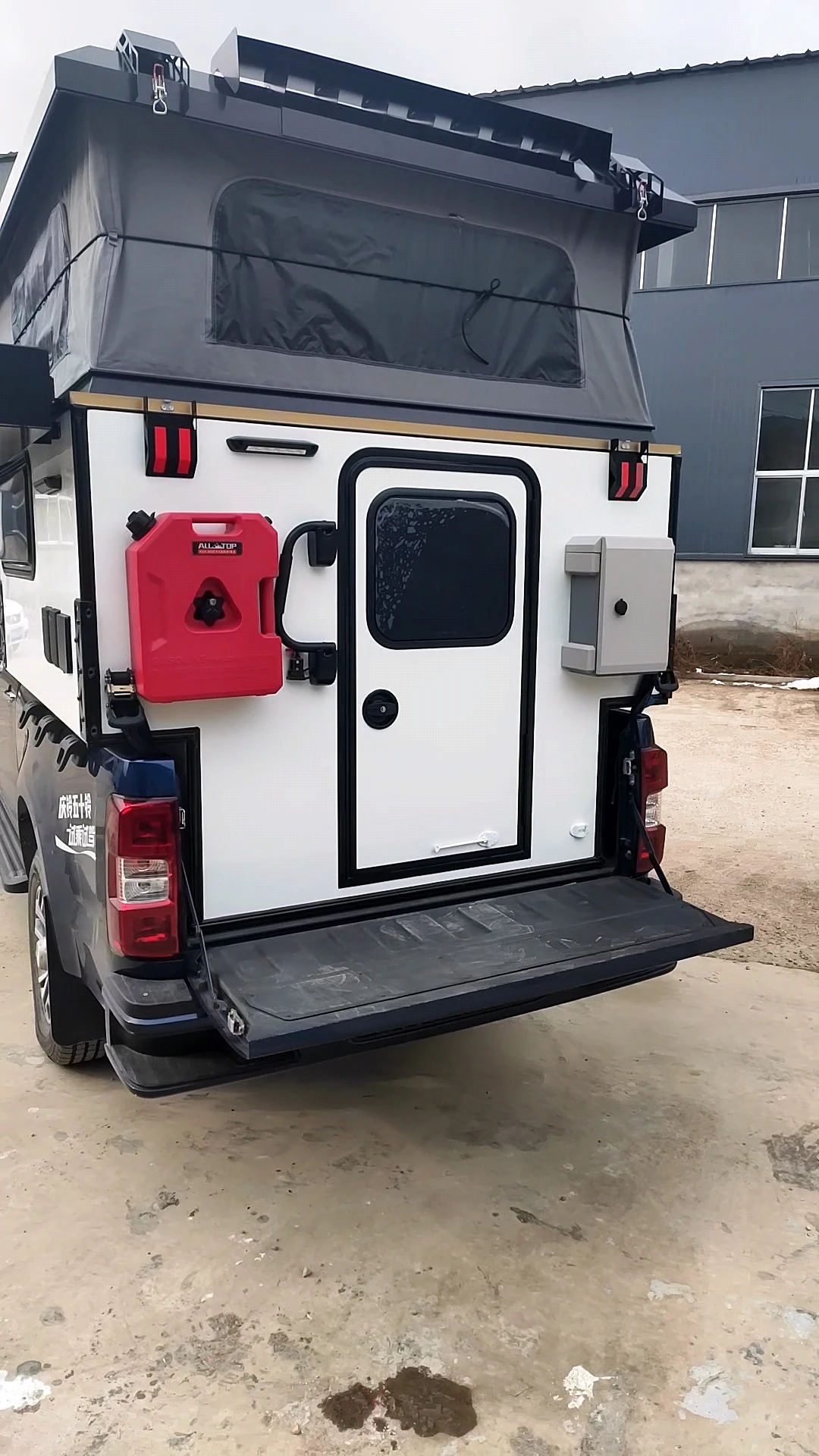 Wholesale Rongtou Pickup Box Camping Trailer Luxury Mobile Off-Road RV For Sale Mobile Off Road Travel Caravan Pickup RV