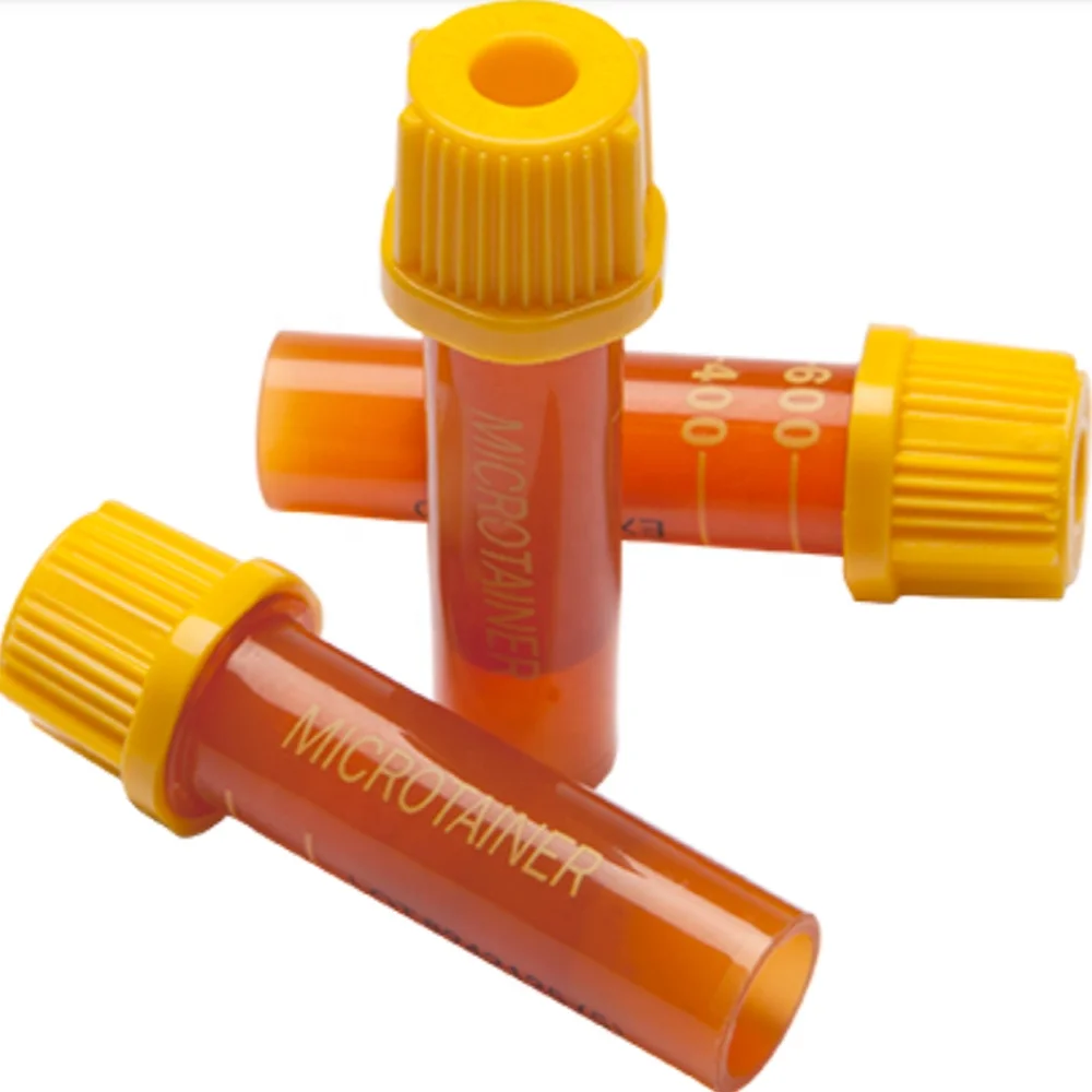 0.25ml 0.5ml 1ml Microtainer Mini Vacuum Blood Collection Tube
