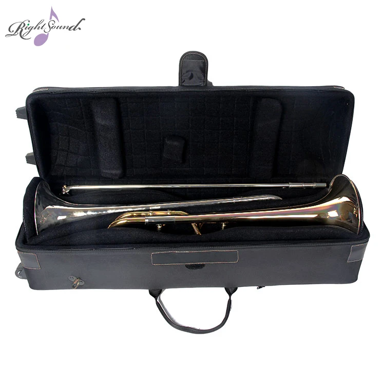 High grade waterproof canvas trombone Case Double trombone Case Alto tenor trombone Case