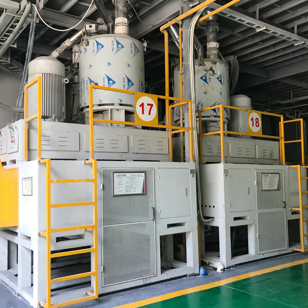 CE standard industry High speed Plastic PVC PE ABS  Hot/Cooling compound Mixer