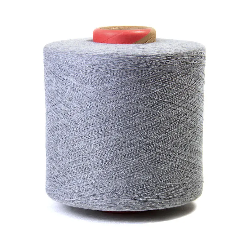 recycled cotton knitting pet recycled yarn recycled cotton polyester blended  glove nm10 ne6s ne7s  glove yarn