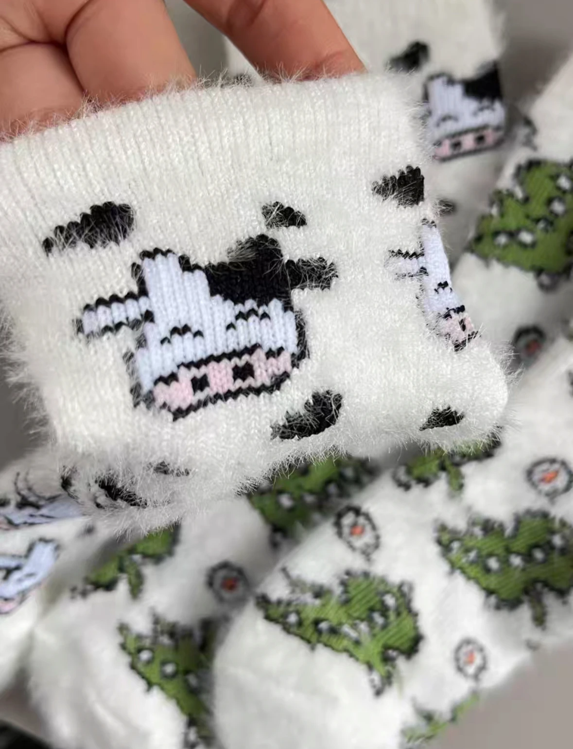 Women Warm Super Soft Plush Slipper Sock Winter Fluffy Microfiber Crew Socks Casual Home Sleeping Fuzzy Cozy Sock