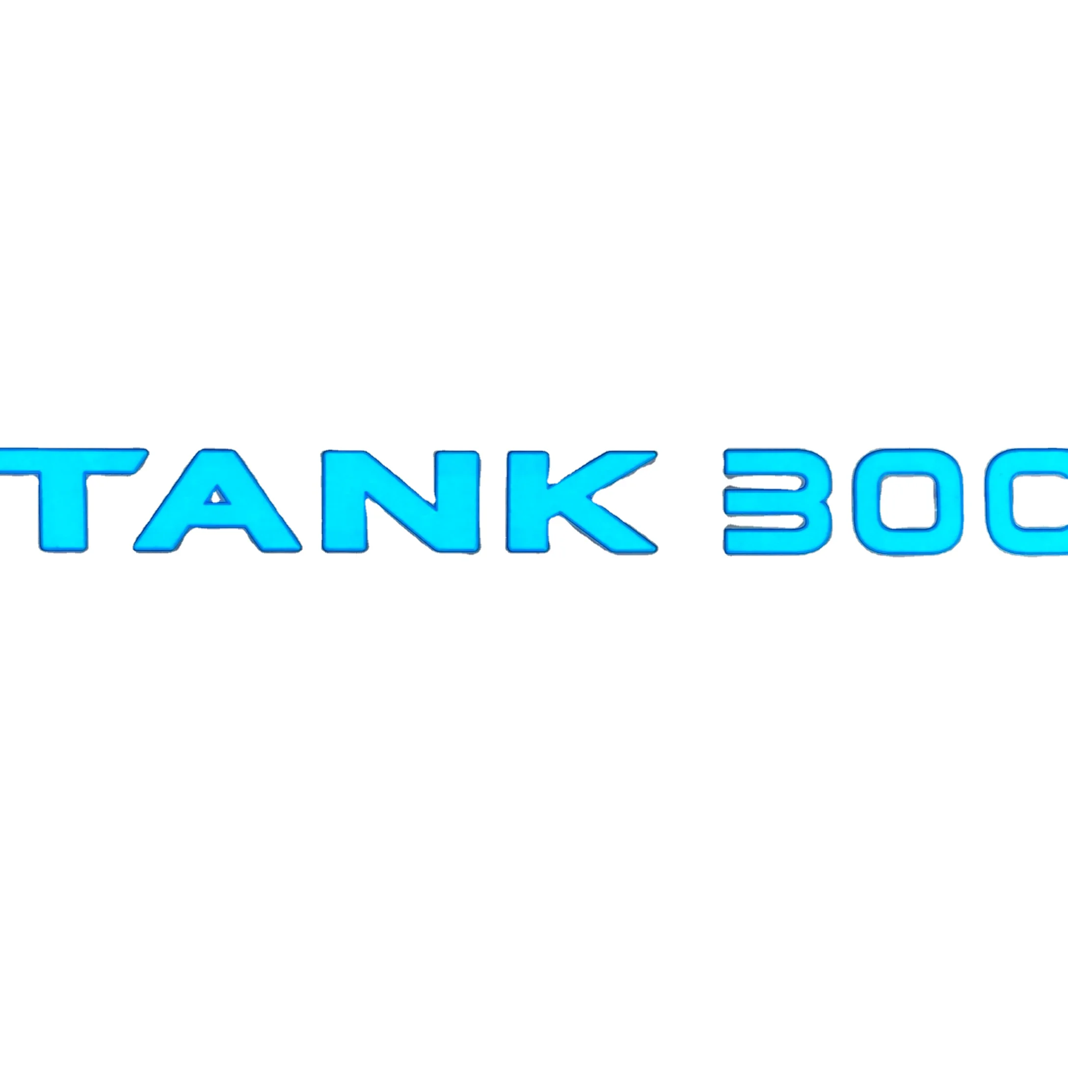 Cool Custom  EL lighting flash Transparent Car Vinyl Sticker Panel Sheet Logo