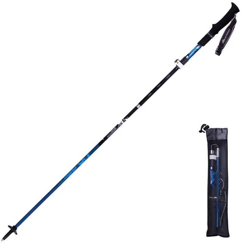 
Ultralight walking stick carbon Quick Lock folding stick Hiking Trekking Poles 