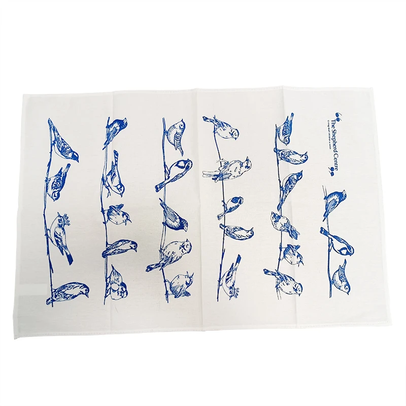 water absorbent handkerchief cotton towel custom printing