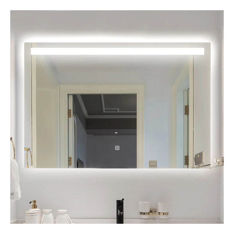 New Design Led Touch Screen Bathroom Mirror With Light