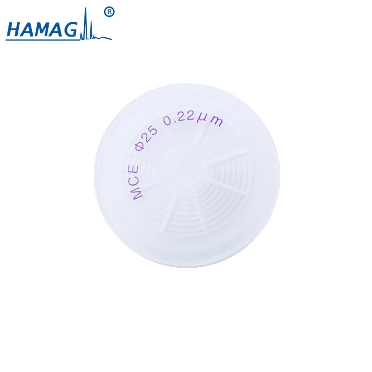 New In 2023 MCE Syringe Filter 25mm*0.22um
