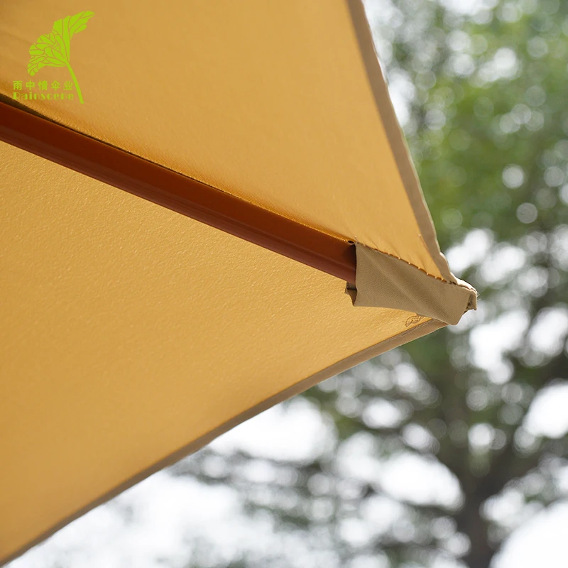 Outdoor High-Quality Windproof Umbrellas Metal Bake Sunshade Premium Garden Patio Umbrella