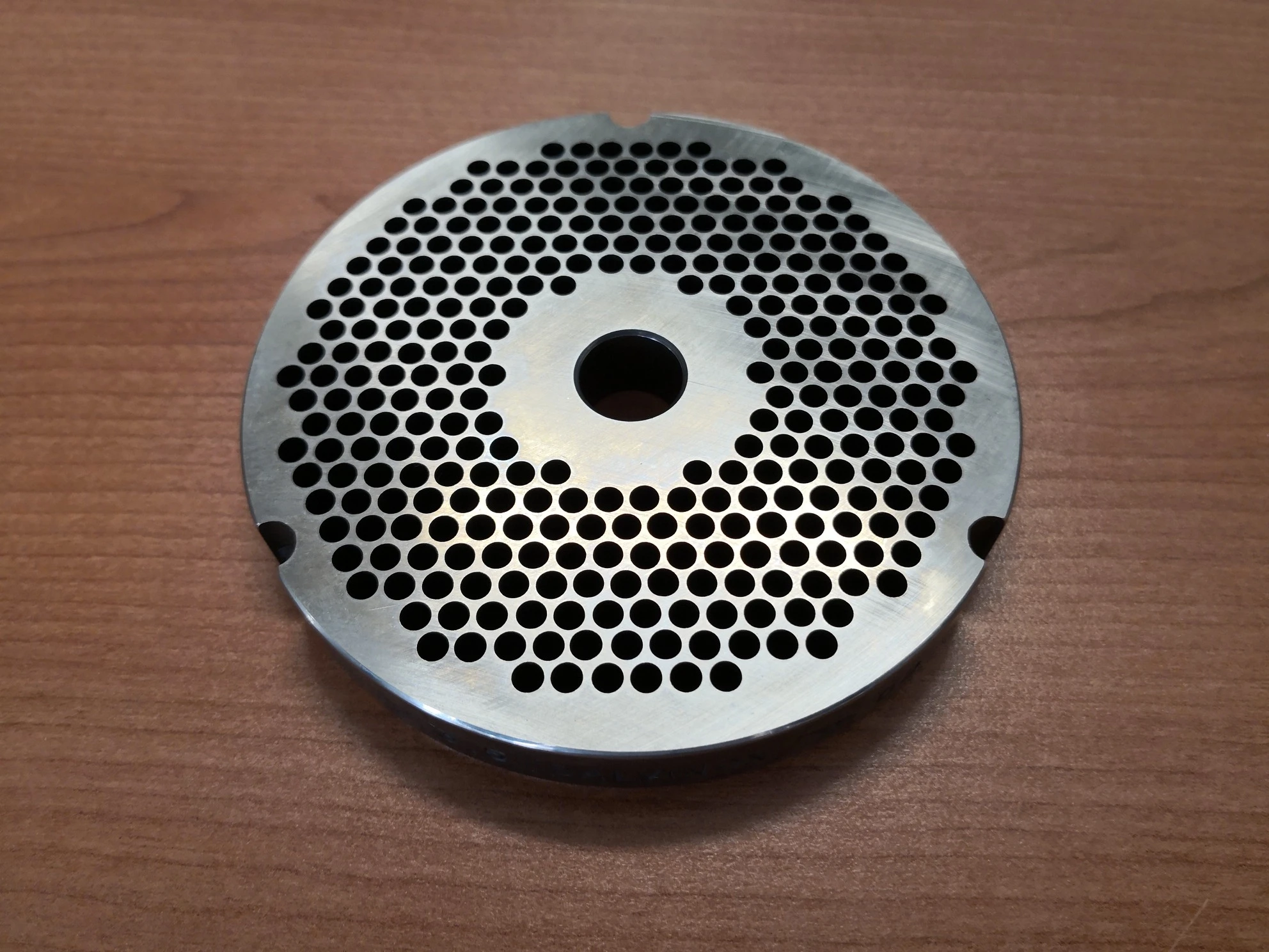 Salvador Meat Mincer Plate Long Life with Hub Model 32 42