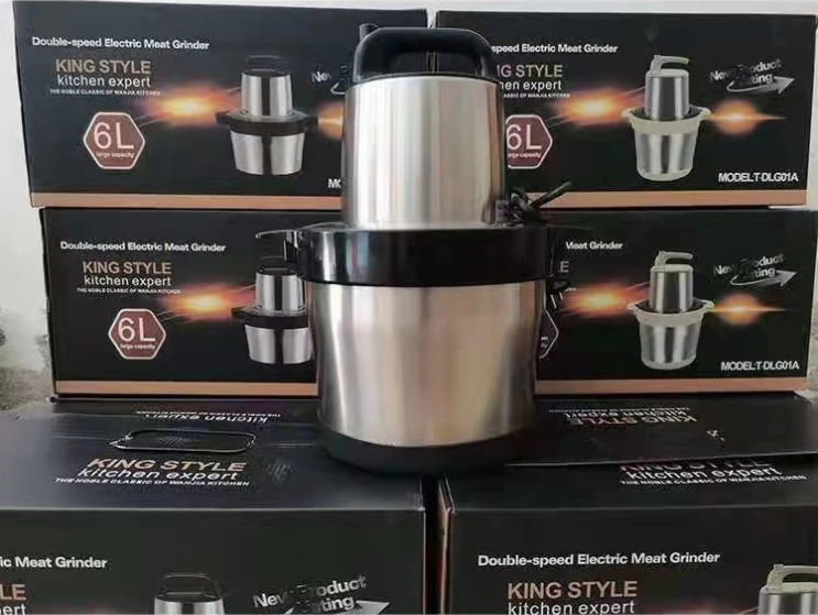 6L Fufu Machine Manual Yam Pounding For Fufu Pounder And Grinder Electric Commercial Use Automatic Taro Japanese Chilli