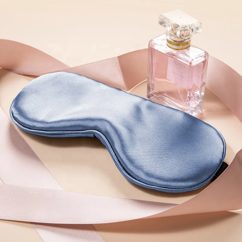 Silk Pillowcase Sleep Mask Silk Eyemask Set Travel Comfortable Luxury Silk Eye Mask