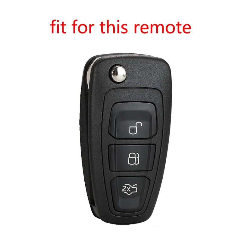 For Ford Silicone Car Remote Key Fob Cover Case Ranger C-Max S-Max For Focus Galaxy Mondeo Transit For Tourneo Custom