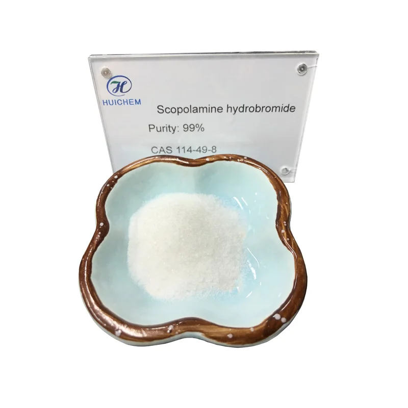 
Factory supply top quality 99% Scopolamine powder/Scopolamine Hydrobromide powder 