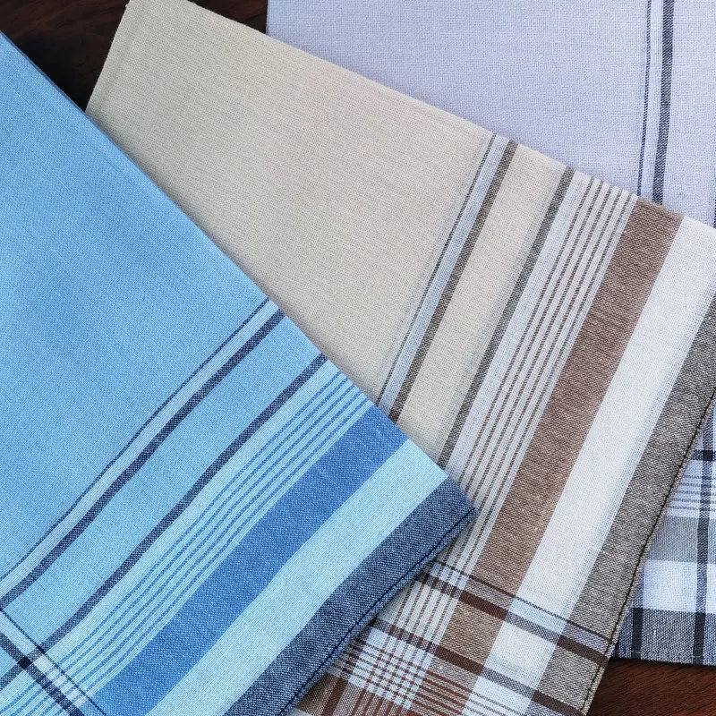 Good quality factory directly pokect cotton handkerchief mens towelhandkerchief