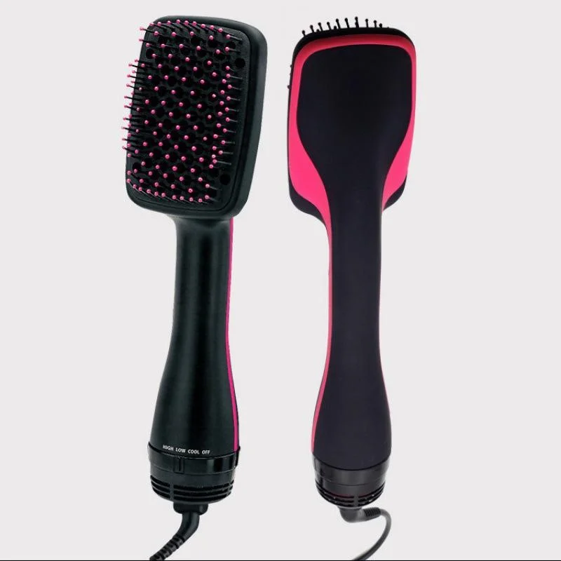 Wholesale Household Dry And Wet Hair Dryer Styling Comb Head Massage Comb 1000w 2 In 1 Electric Hair Straightener Brush