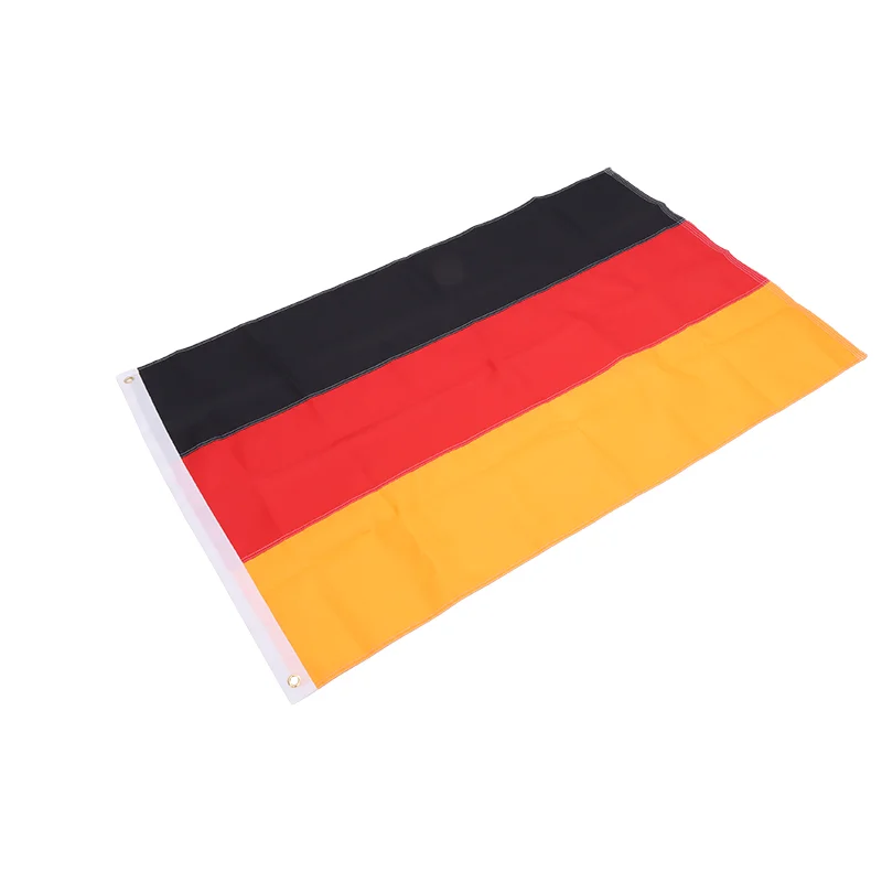 Wholesale Oxford 3x5ft 210D Stock Black Red Yellow Deutschland German Germany Flag
