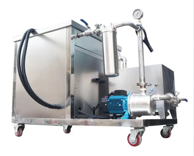 Большая промышленная ультразвуковая шайба 5400 Вт с системой фильтрации 540 л