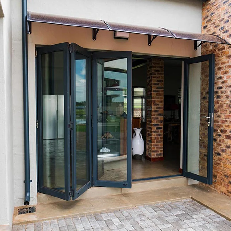 hot sale patio bifold door aluminum alloy folding patio folding door others doors