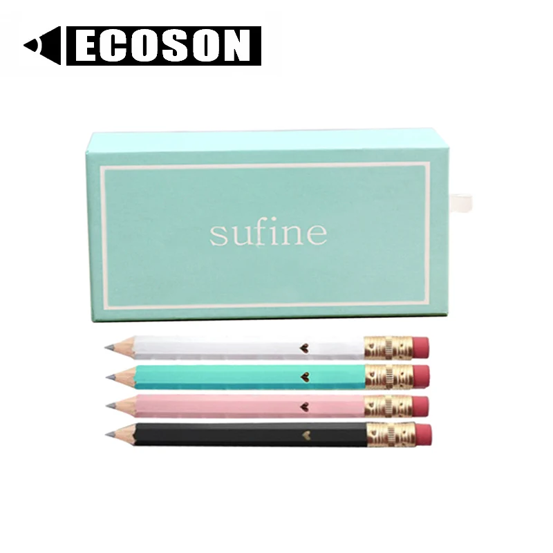 Wedding Favors Corporate Gift Set Business Personalised Eco School Kids Personalized Pen Boxes Cardboard Pencil Customized Gifts