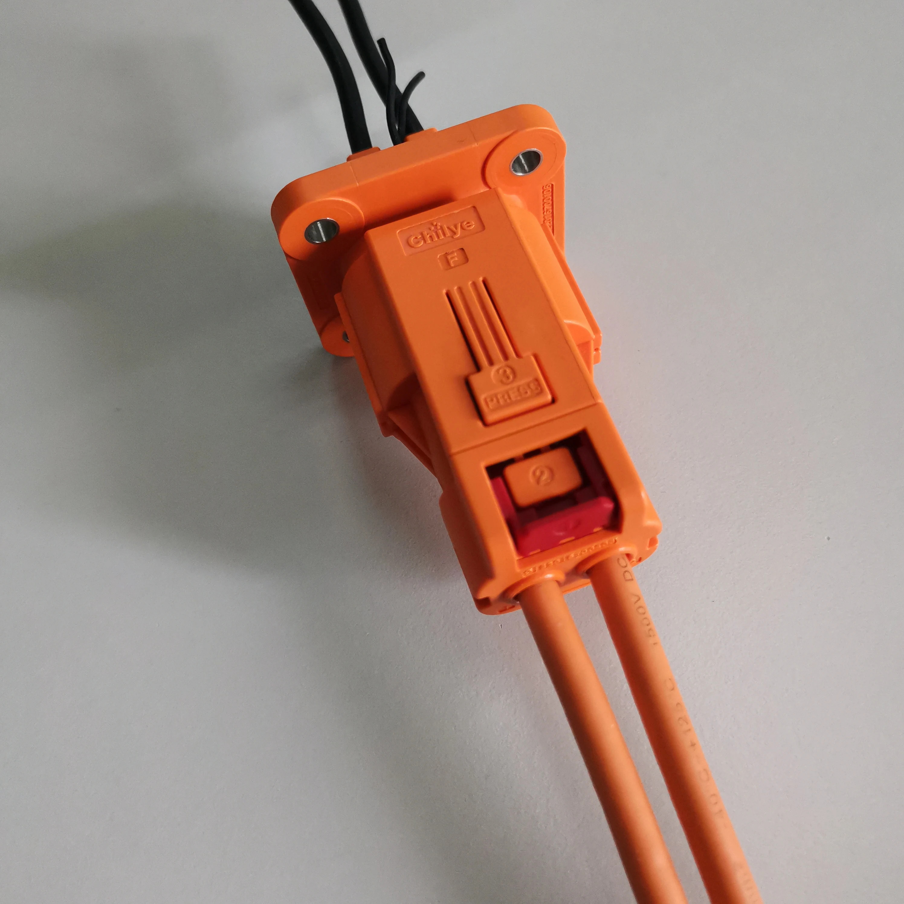 Водонепроницаемый IP67 высокого напряжения hvil 40A разъем 2 полюса постоянного тока AC электрические вилки и розетки