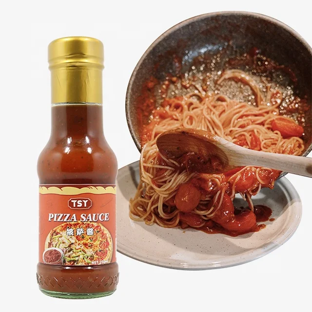 TSY Food OEM Fresh Tomato Sauce Bottle Packs Thailand Food Dipping Pizza Sauce Manufacturers