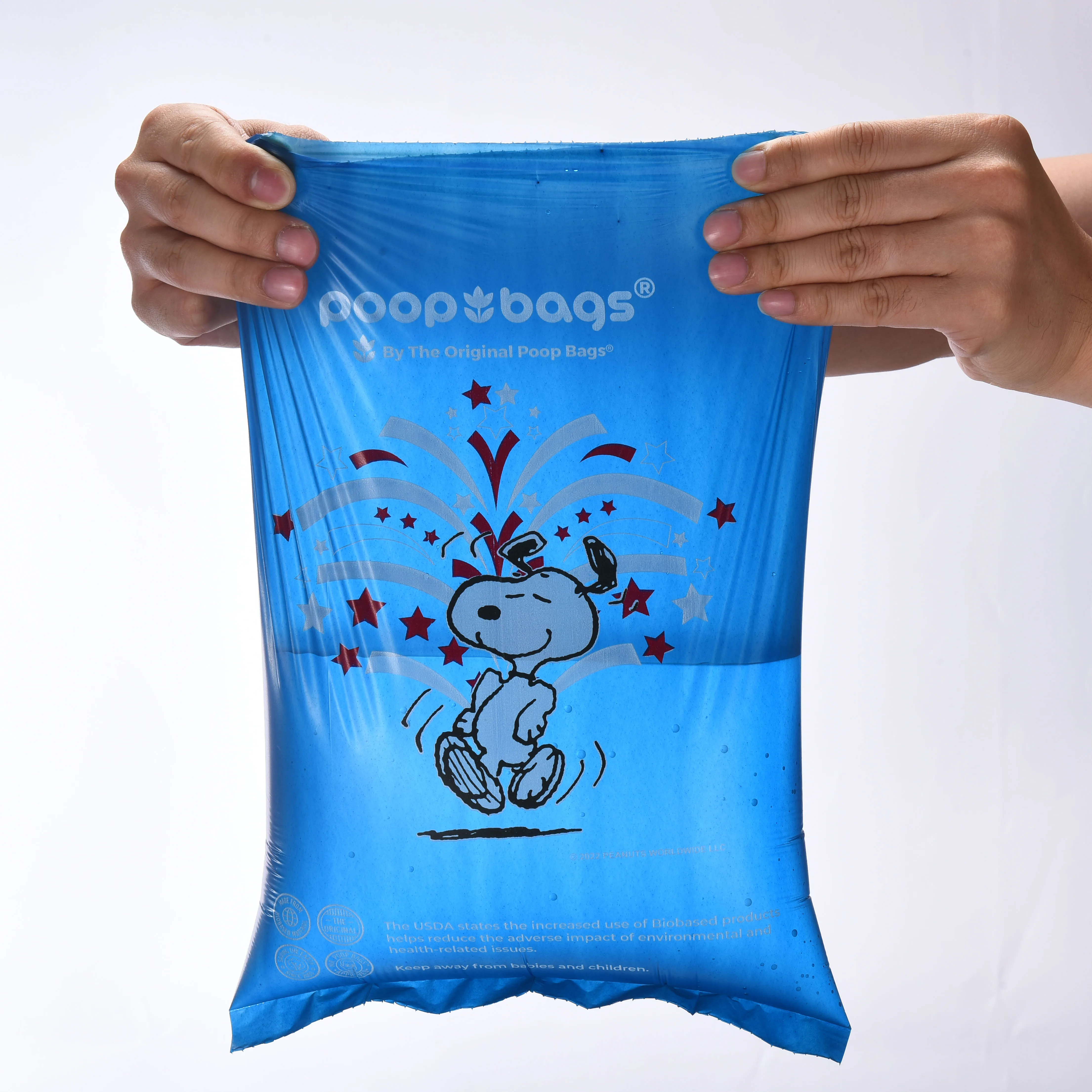 Eco Friendly Pet Supplies Pet Dog Poop Bags Biodegradable Compostable Dog Waste Bags with Dispenser Dog Excrement Bags