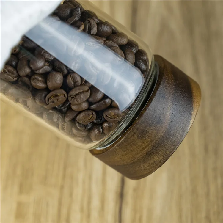 Food packaging 190ml food glass jar wholesale air tight glass storage food jars clip top