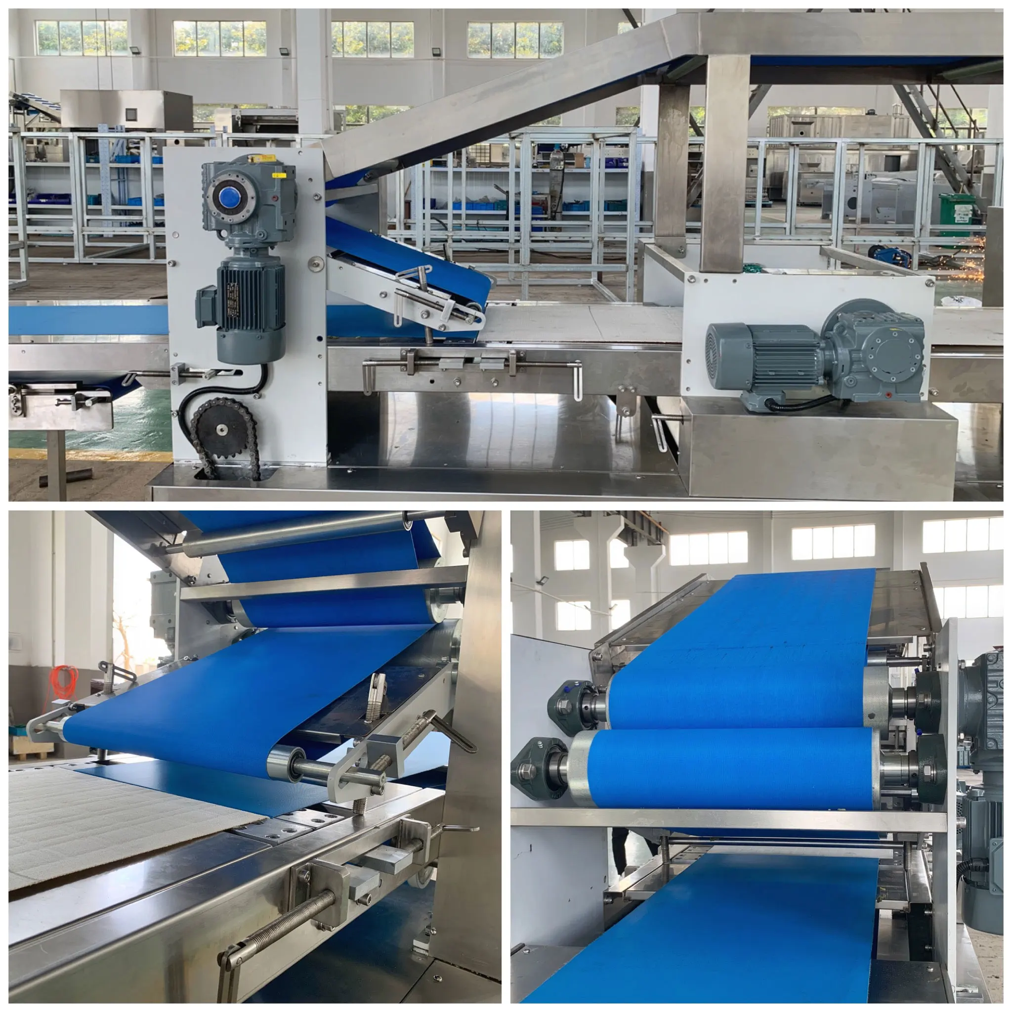 The Production Line Making Machine Of Biscuit
