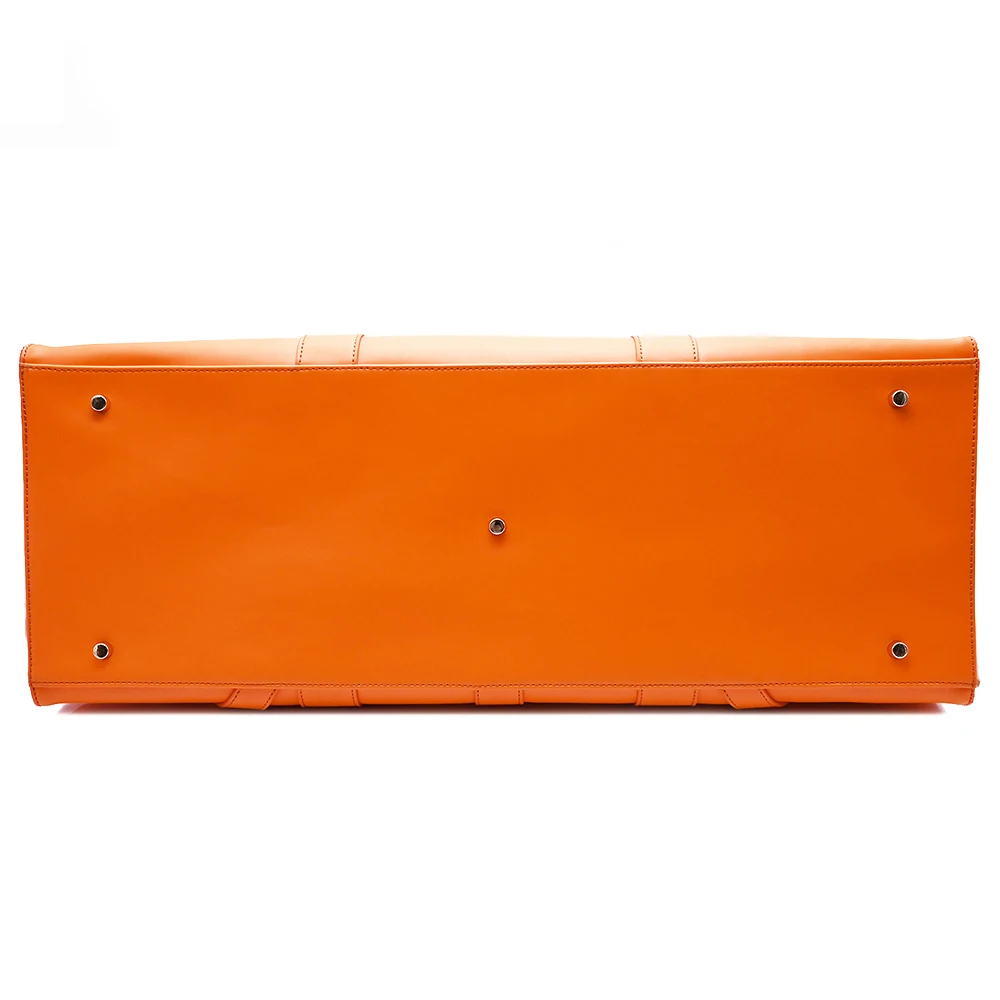 Factory Customized PU leather Travel Bag Outdoor Waterproof Weekend Sports Gym Duffel Bag