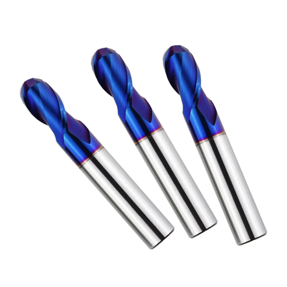 
ARESTUN HRC 65 ball nose End mill Tungsten steel Wholesale china manufacturer cnc milling cutter 