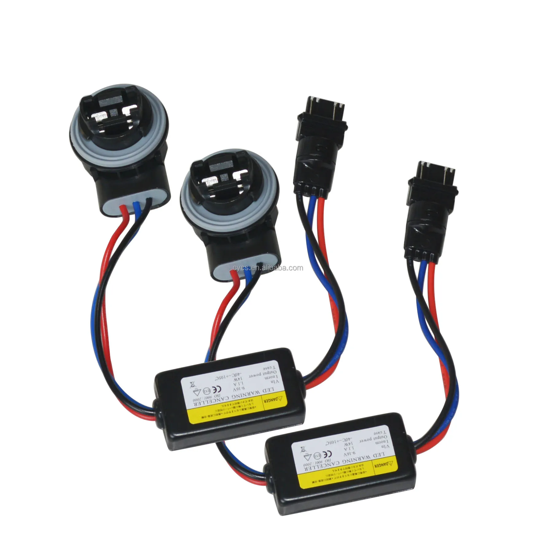 S25 car led warning canceller T25 3156 3157 LED canbus load resistor T20 7440 7443 1157 1156 LED Brake turn Signal bulb decoder