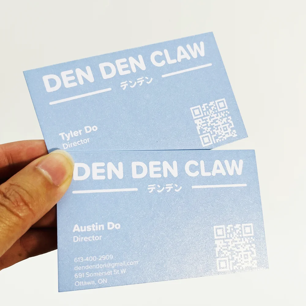 High Quality Customize Business Cards Double Sides Printing Thank You Cards Gift Thanks Post Cards