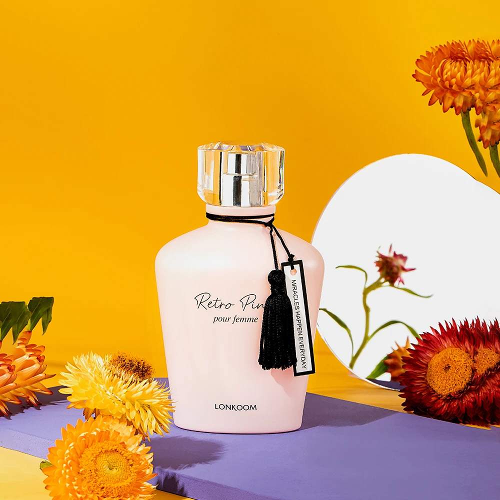 LONKOOM designers perfume nice smell best lady perfume original brands with cheap factory price