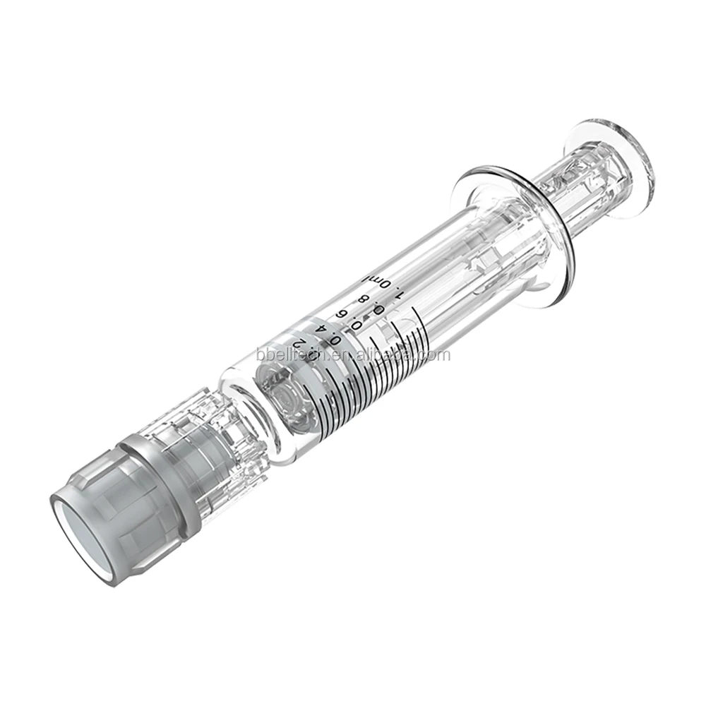 
Disposable Top Filling Syringe Prefilled Medical Grade Luer Lock 1ML Syringe 