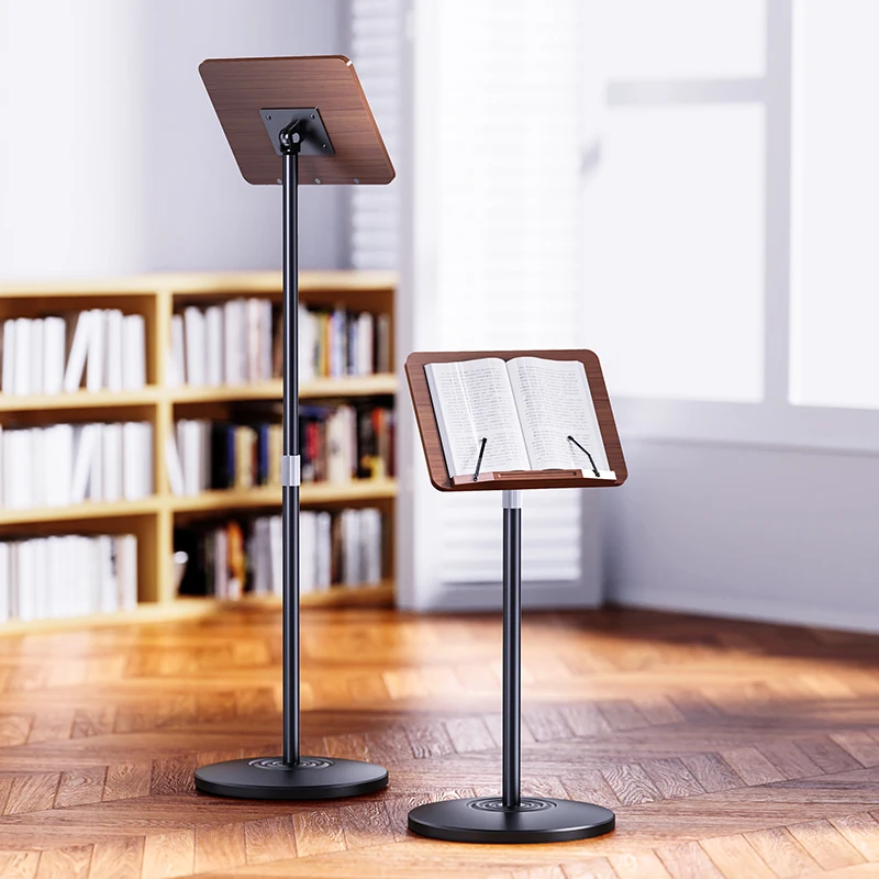 Floor Reading Bookshelf Retractable Lift 360 Rotating Reading Shelf Reading God To Put Books Universal Picture Book Music Fixed