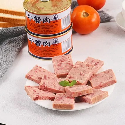 Luxury cheap round tin can poultry pork ham meat food superior quality sterilized