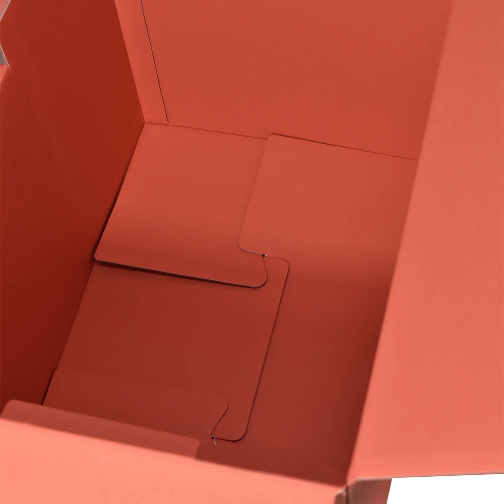 Custom Big Gift Box Packaging for Motorcycle Helmet Motorcycle Accessories and Bright Color Corrugated Shipping Box