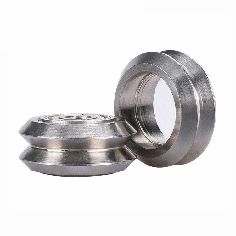 Bearing POM Pulley Large Small Passive Idler Wheel V-wheel Engraving Machine - POM small wheel with bearing