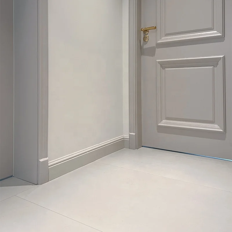 Hot Sales Custom Modern Wood Moulding Easy Install Interior Decor Polystyrene Profile Skirting Board