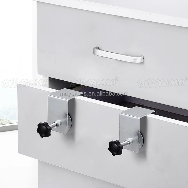 Woodworking Jig Cabinet Tool Steel Drawer Panel Clips Home Furniture Accessories Front Installation Clamps Hand Tool