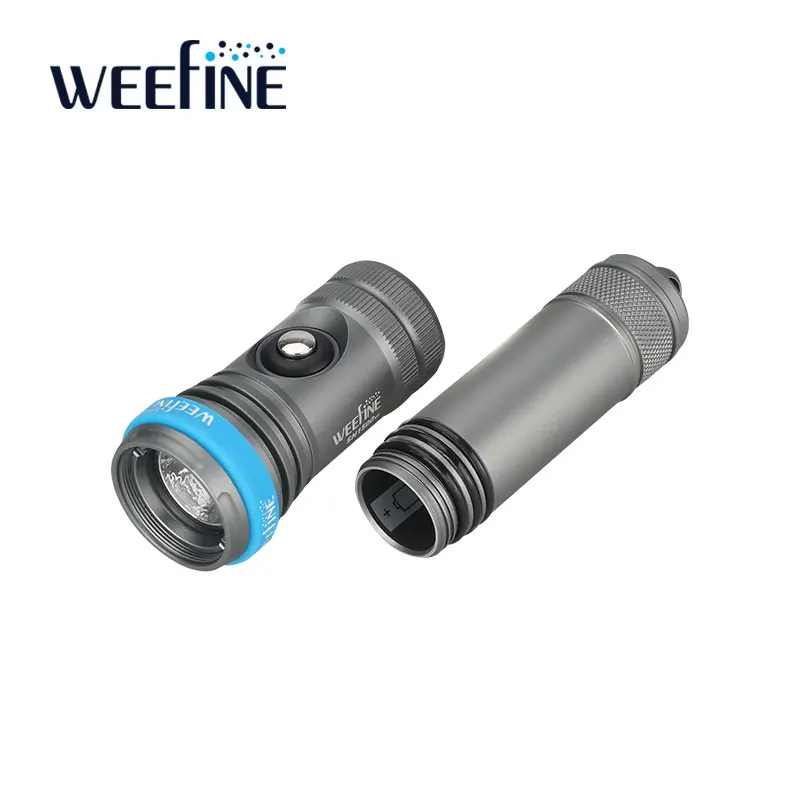 WEEFINE WF100 Diving Gear SN1500V2  dive spotlight with USB charger for scuba  professional focus Diving flashlight