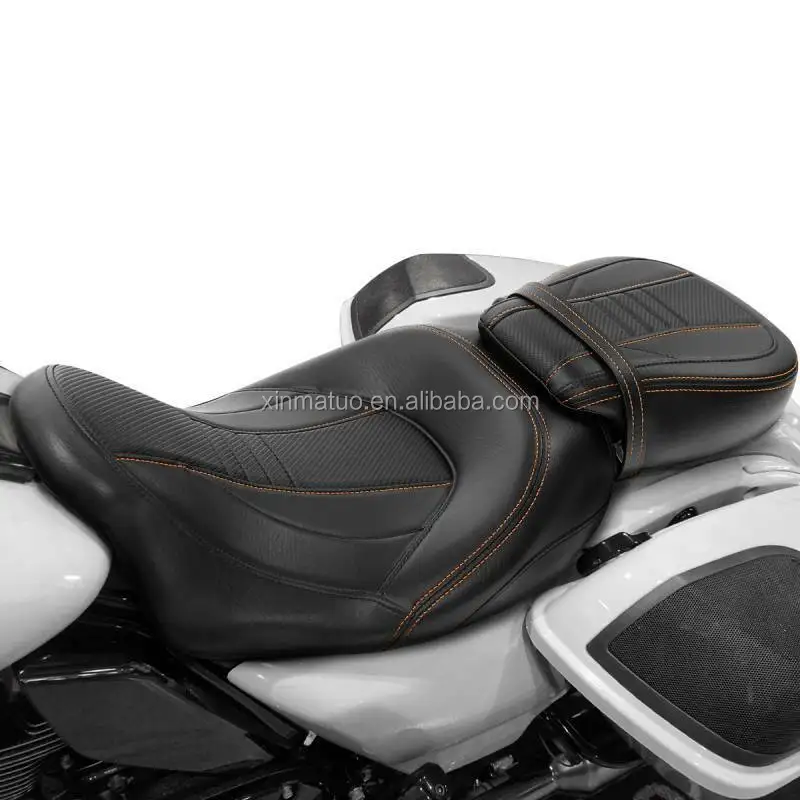 C.C. RIDER  Driver Passenger Seat Fit For Harley Road Glide FLTRX CVO Limited FLHTKSE 09-20 XF2906SC231-01-BO