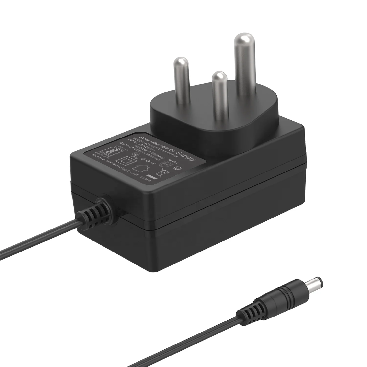 BIS Plug AC DC 12volt 2amp 2000ma adaptor U L CE ETL GS SAA approval switching charger manufacturer supply 12v 2a power adapter