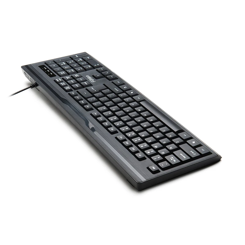 Wholesale high quality 104 keys wired office mouse and keyboard combination OEM computer accessories